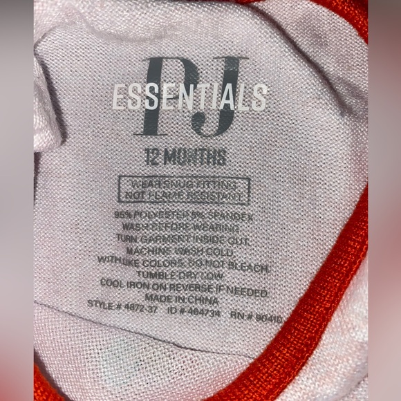 Reindeer Toddler Pink Pajama Set, 12M - Picture 3 of 4